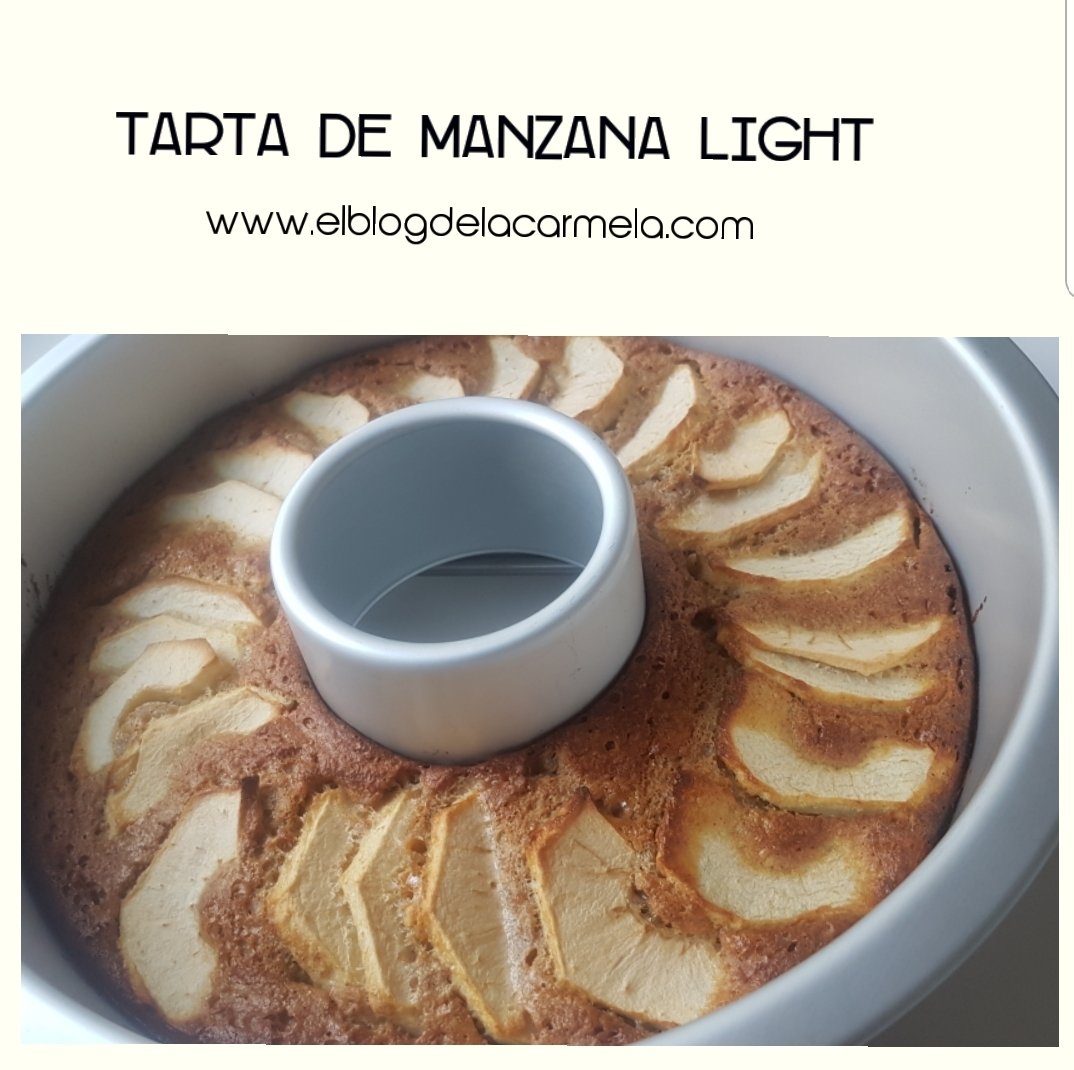 Tarta De Manzana Light: Aligeramos La Receta Tradicional!